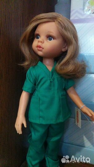 Кукла paola reina 32см врач