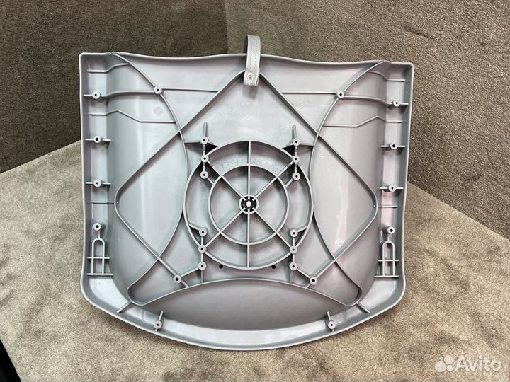 Кресло складное, пластик, цвет серый, MR