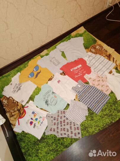 Детские вещи для мальчика пакетом