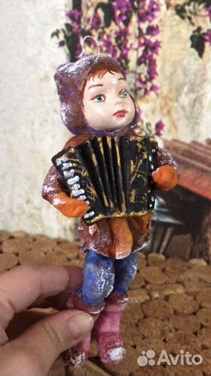 Продаю ватные новогодние игрушки ручной работы