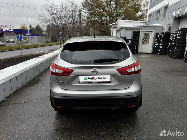 Nissan Qashqai 2.0 CVT, 2015, 174 000 км