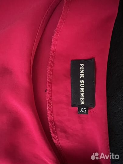 Платье красное