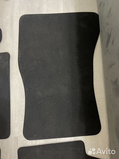 Замшевые коврики для салона BMW 5er G30