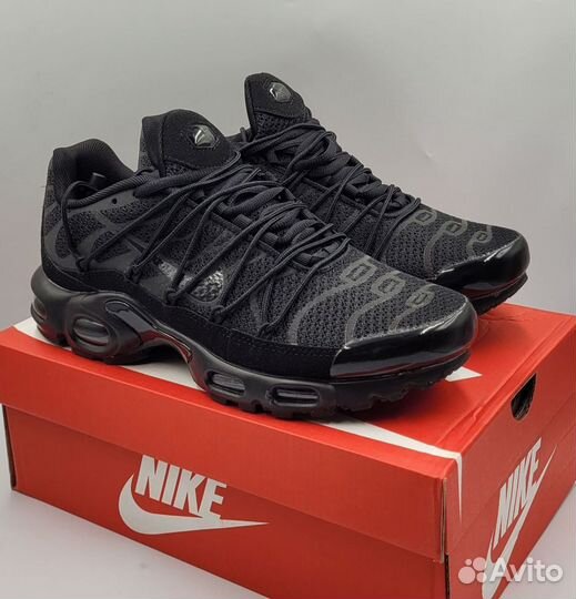 Кроссовки Nike air max plus черный мужские