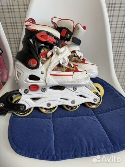 Роликовые коньки детские раздвижные