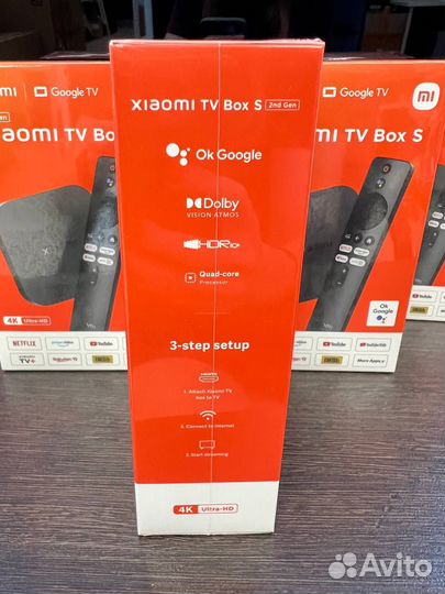 Тв-приставка Xiaomi Mi Box S 4K 2nd Gen Global