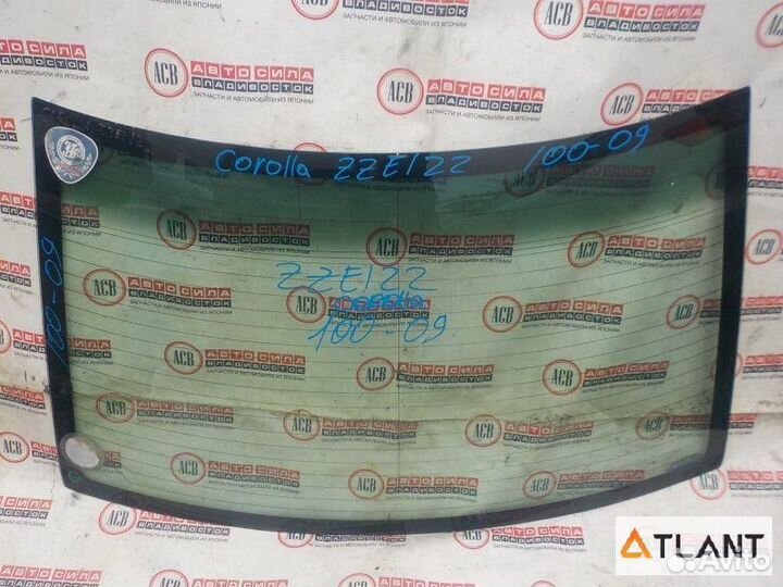 Стекло заднее toyota corolla