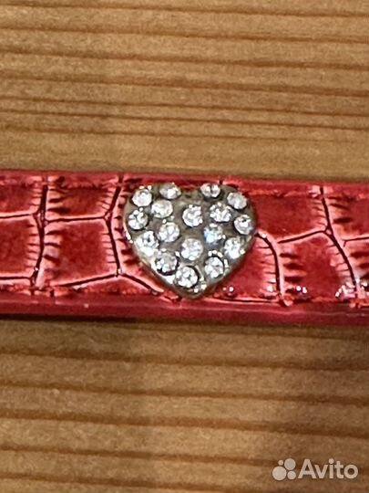 Ошейник со стразами