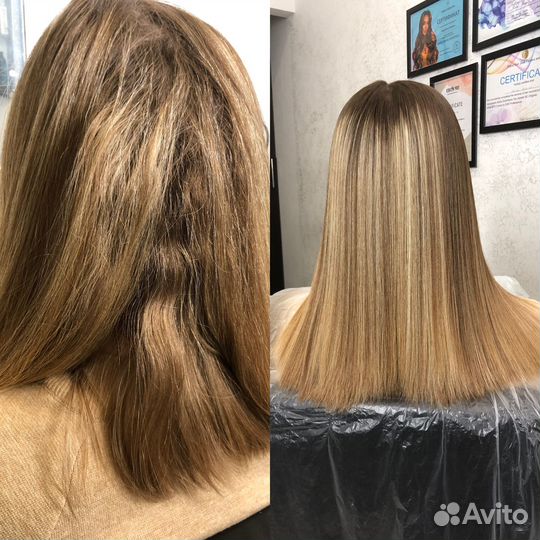 Кератин/ботокс волос