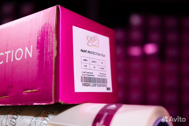 Пленка для авто VHQ PPF Clear 1.52*1м 210мкм