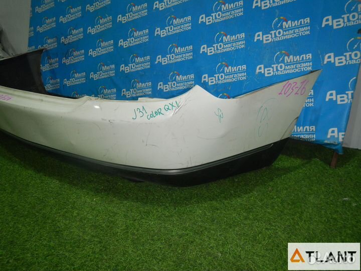 Бампер задний nissan teana