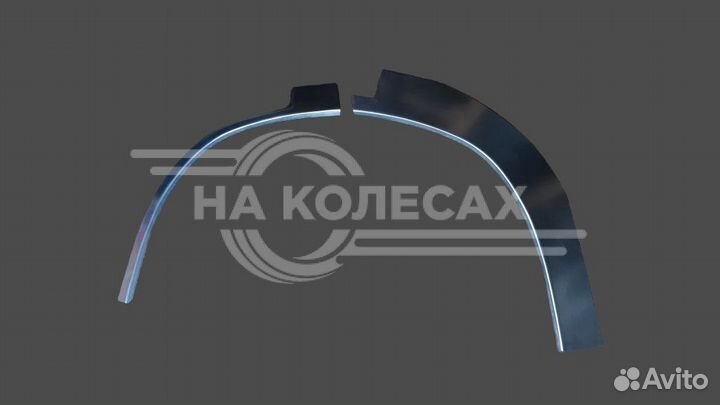 Задние арки на Mitsubishi Pajero 2 (5 дверей)