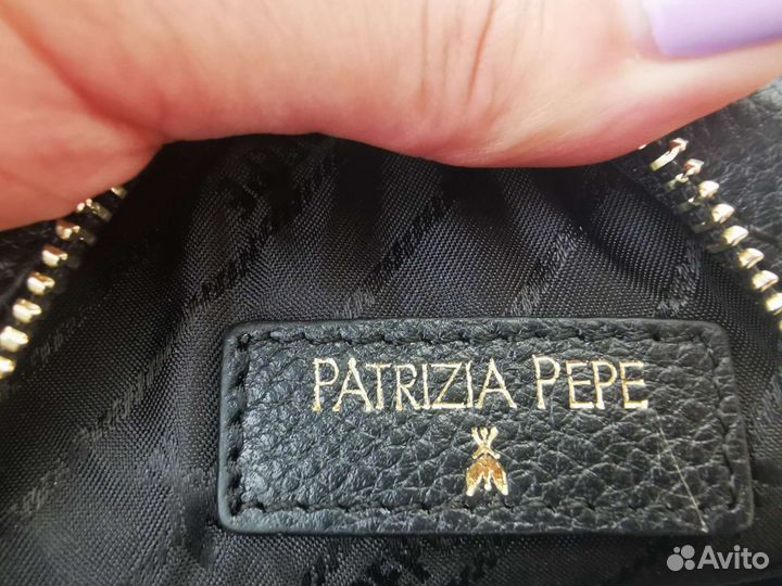 Сумка patrizia pepe натуральная кожа