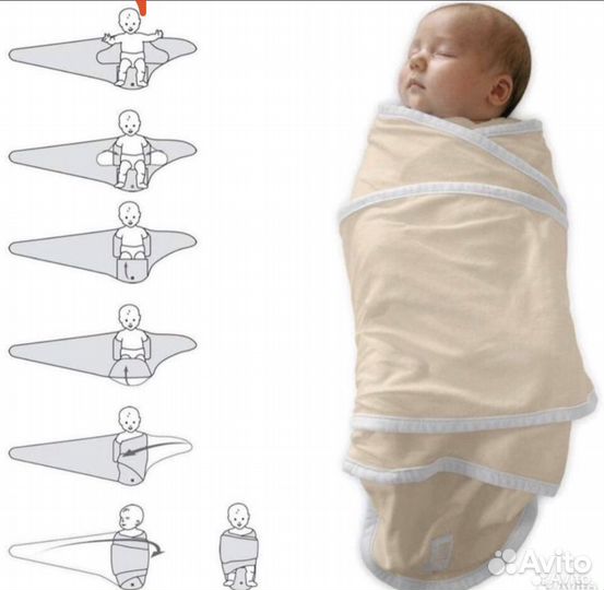 Пеленка-кокон меринос