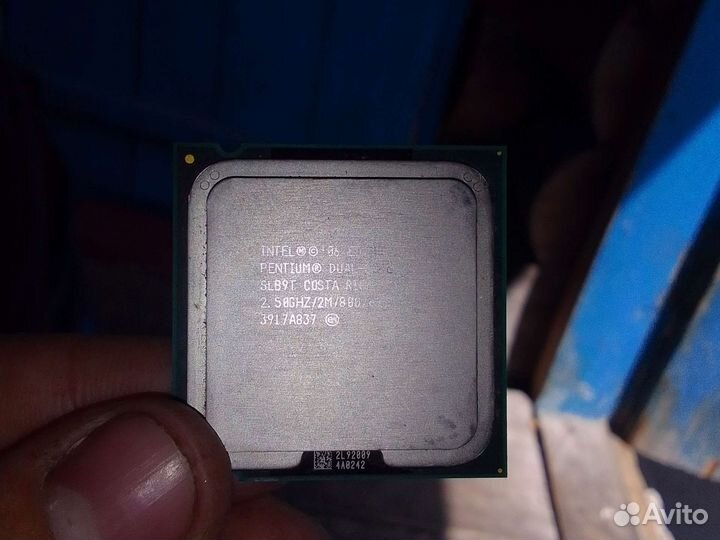 Процессор intel core e5200 pentium dual core