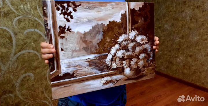 Картина маслом на холсте подарок натюрморт пейзаж
