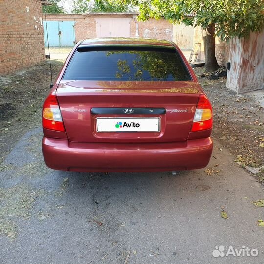 Hyundai Accent 1.5 МТ, 2006, 185 893 км