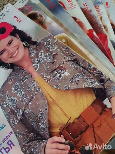 Журналы бурда 1988-90