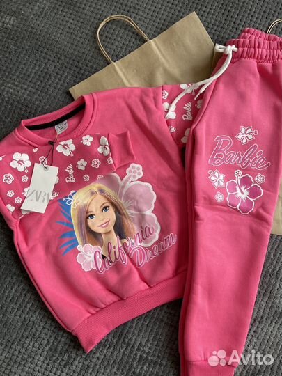 Костюм Barbie 116 Zara новый