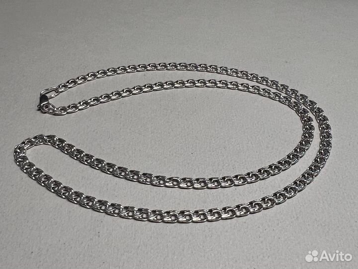 Серебряная цепочка 59 см
