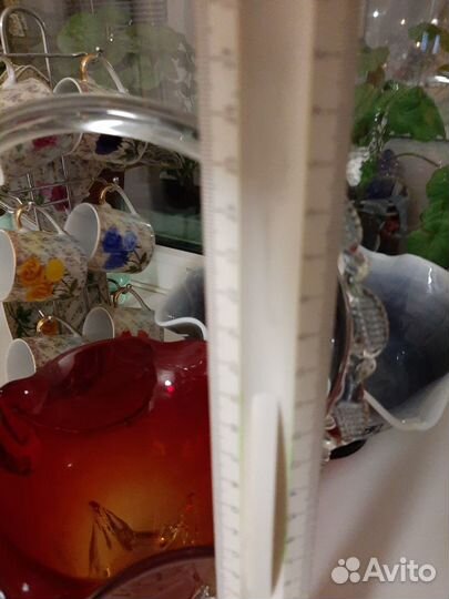 Ваза для конфет стекло времен СССР