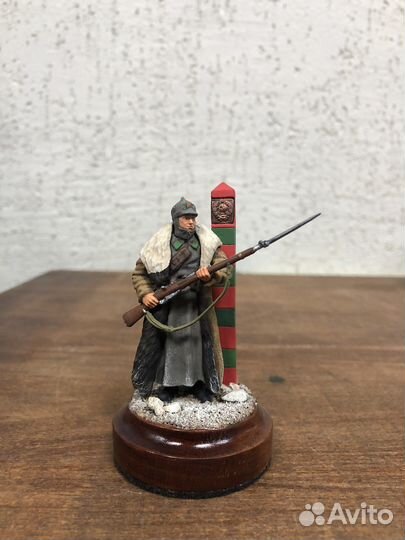 Оловянные солдатики 54 мм. Пограничники, рыцари