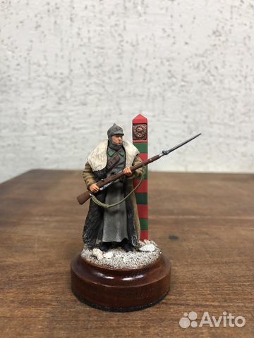 Оловянные солдатики 54 мм. Пограничники, рыцари