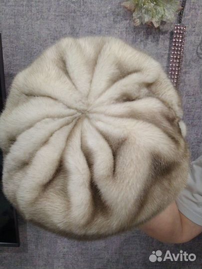 Шапка из меха норки