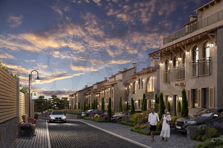 Таунхаус 170,9 м² на участке 2,2 сот.