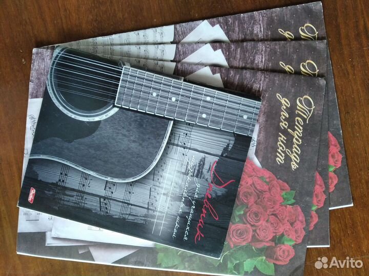 Тетрадь для нот и дневник