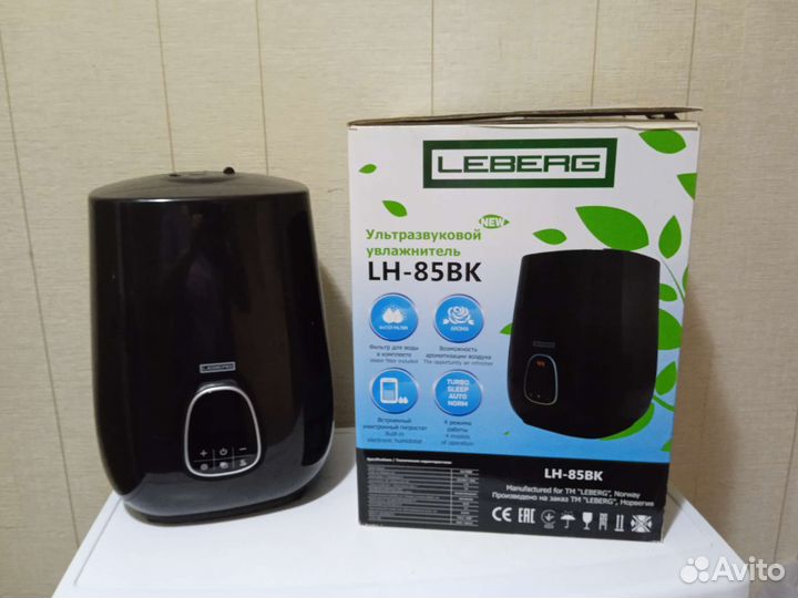 Ультразвуковой увлажнитель Leberg LH-85 BK