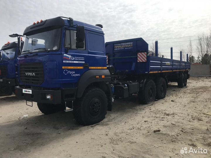 Урал 4320 с полуприцепом, 2020