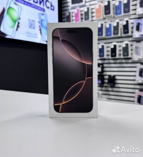 iPhone 16 pro max 256 гб новый sim esim