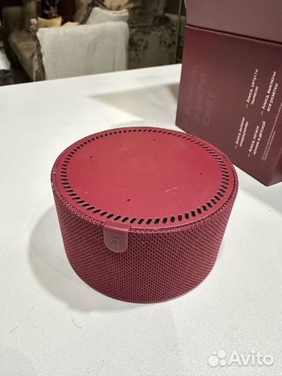 Умная колонка Яндекс станция мини, с часами