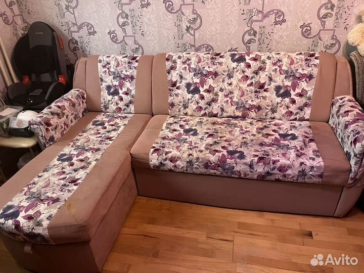 Угловой диван бу