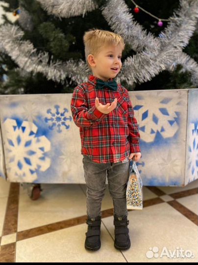 Рубашка на мальчика 98