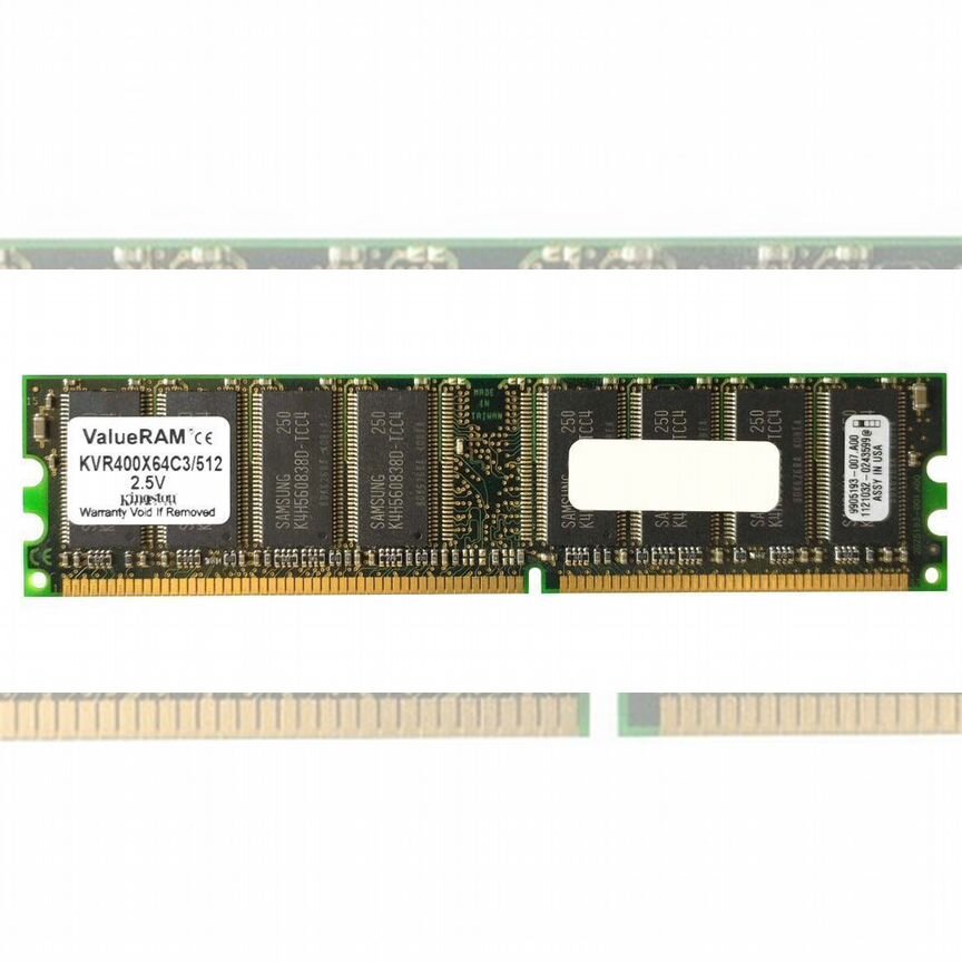 [KVR400X64C3/512] Оперативная Память Kingston 512mb Kvr400x64c3/512