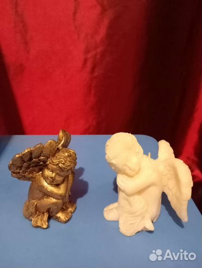 Рождественский ангел свеча