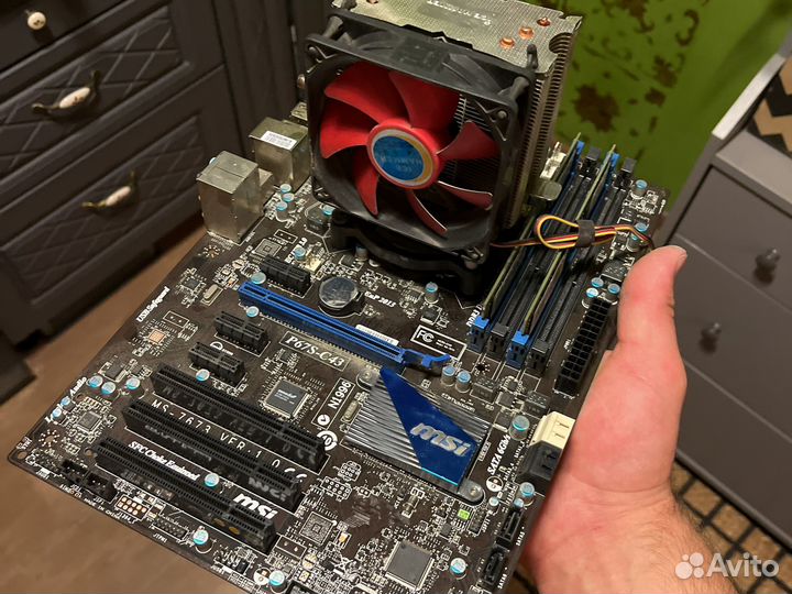 Комплектующие для пк бу