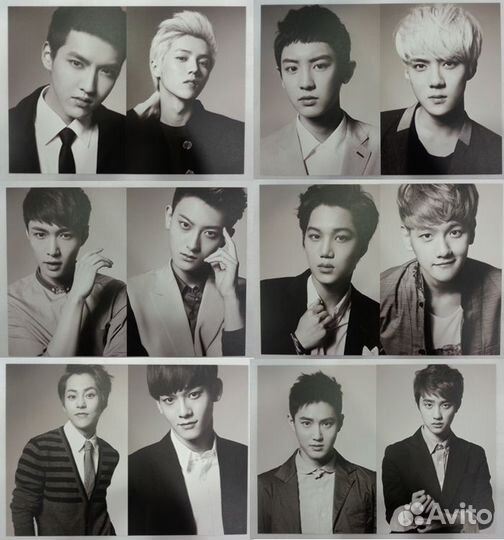 EXO limited edition photosets smtown week