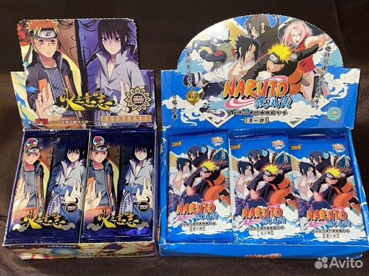 Коллекционные карточки наруто