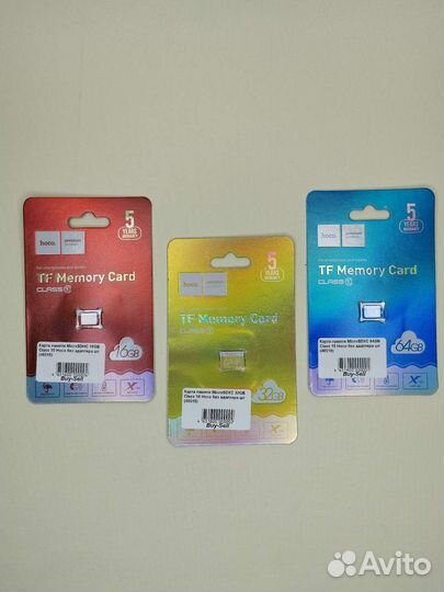 Карта памяти microsdhc Hoco, Class 10 без адаптера