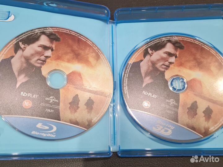 Blu ray диск, Мумия, 2d+3d, лицензия