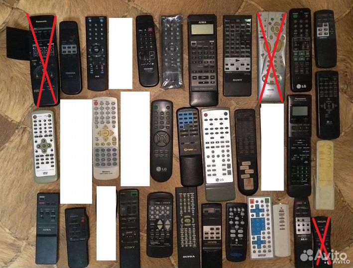 Пульты ду разные