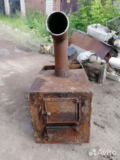 Печь буржуйка для гаража и для бани
