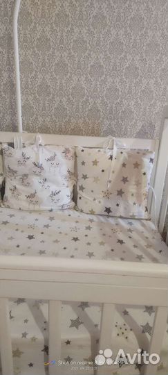 Бортики в кроватку