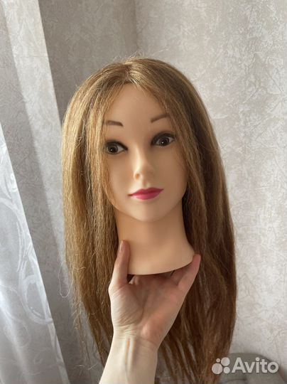 Болванка парикхмахерская натуральные