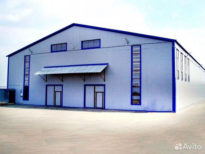 Строительство скотобоен с профнастилом под ключ, а