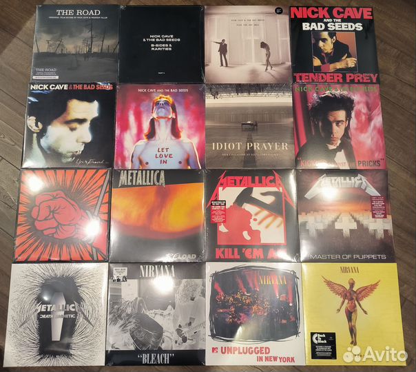 Винил Iggy Pop, Metallica, Placebo, Radiohead