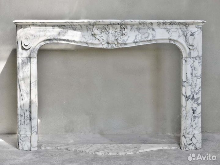 Камин из мрамора Лилак